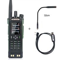 Baofeng DM-32 GPS DMR DIgital APRS Walkie Talkie AES256 Encryption 8W Air Band FM 2M 70CM GMRS Dual Band Radio DM-32UV