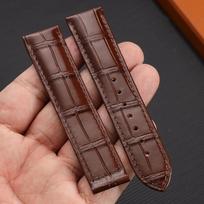 18mm19mm20mm21mm22mm Genuine Leather Watch Strap for OMEGA DE VILLE SEAMASTER SPEEDMASTER Series with Logo Watchband Accessories 19mm ruda