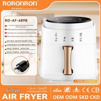 Multifunctional 8L Air Fryer, Oil-Free, 110V US Standard for Home Use beige