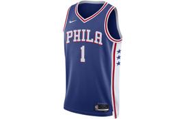 Nike NBA Filadelfijos 76ers Icon Edition marškinėliai DN2018-405 L blue