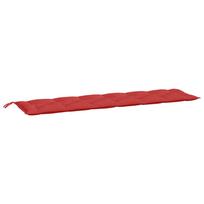 Garden Bench Cushion Red 200x50x7 cm Oxford Fabric