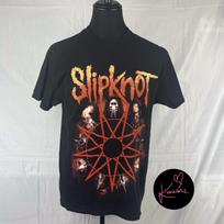 Slipknot World Tour 2023 T Shirt Size L Black Heavy Metal Band Short Sleeve XXL brown