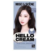 Mise en Scène New Hello Cream Hair Dye Cool Brown 1 pcs gray