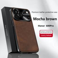 For Honor 600 600 Pro high-end leather anti-drop and anti-fingerprint phone case Honor 600 Global ruda