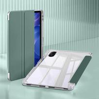 Tri-Folding Clear For Redmi Pad 2 Pro 12.1 Back Tablet Case with Pencil Holder for Redmi Pad 2 11 inch Cover Redmi Pad 2 2025 rožinė