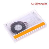Standartinis kasetės grotuvas Tuščia kasetė Įrašymui Kalbai Muzikai 45/60/90 Minučių Magnetinė Audio Juosta Įrašymui as the picture gray