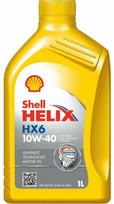 Pusiau sintetinė variklinė alyva SHELL 10W40, 1L (keturtakčiams varikliams -generatoriai/ sodotechnika)