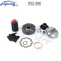 932306 Aliuminio lydinio kardano pusašio šarnyrų komplektai 932-306 Varomosios ašies galvutė Tinka Jeep JK Wrangler 2007-2018
