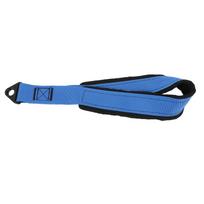 Rankų lenkimo treniruočių diržas Oksfordo audinys nailonas dilbio stiprinimo diržas riešui bicepsui blue