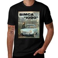 Simca 1000 Tshirt Christmas Theme Tee Top XL gray