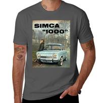 Simca 1000 Tshirt Christmas Theme Tee Top 4XL gray