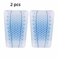 Soft Ski Shin Guards Flexible Gel Shin Guards Gel Gel Guards Tibia Protector Pads  Skiing mėlyna