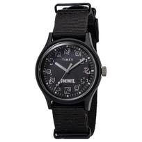 TIMEX TW2W97000 Unisex Quartz Watch, Black, 5 ATM Water Resistance juoda