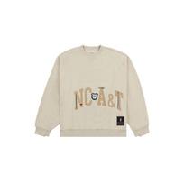 Travis Scott X Mitchell & Ness North Carolina A&T Aggies Pullover Sweatshirt FC9327-NCUTAN1 XL beige