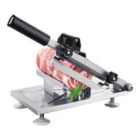 Steel Food Slicer Household Manual Frozen Meat Slicer Beef And Mutton Roll Quickly Slice For Cooking Of Bbq Hotpot 304 Stainless white