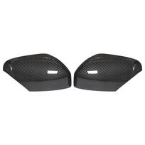 For Volvo XC70 XC90 2007-2014 Car Replacement Rearview Side Mirror Cover Wing Cap Exterior Door Housing Shell Trim  ABS Carbon Gloss Black gray