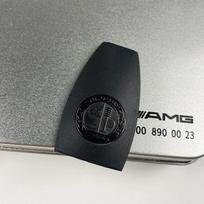 Mercedes Benz automobilio raktų pakabukai Mercedes-Benz AMG obuolio medžio raktų dėklas A klasė C klasė E klasė CLA GLA GLC W210 W212 E juoda