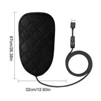 Motorcycle Seat Pad Motorbike Warm Heating Pad Cold Weather Scooter Cushion For Dirt Bike ATV Snowmobile Road Trip Touring juoda