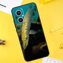 Pike Fish Fishing Bait For OPPO Reno 10 11 12 13 14 Pro 7 8 Lite 8T 11F 12F 13F 14F OPPO Find X8 X5 X6 X9 Pro Case OPPO Reno12 Pro blue