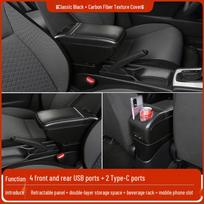 Tinka 2008-2011 m. Toyota Yaris: Centrinė porankių dėžutė be gręžimo