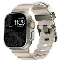 Takas Silikoninis Dirželis Apple Watch Ultra 3 2 49mm Dirželis 46mm 45mm 44mm 41 42mm Sportinis Apyrankė Series 11 10 Ultra 9 8 7 6 SE 42 44 45 46 49mm gray