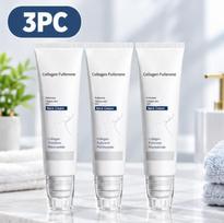 Kolageno Fullereno Kaklo Kremas Stangrinantis Kaklo Odą Raukšlių Mažinimo Formulė su Fullerenu ir Niacinamidu Kaklo Stangrinimui ir Odos Lyginimui 3pc