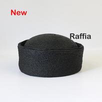 100% Natūrali Apvali Šiaudinė Skrybėlė Vyrams Moterims Japoniška Vasarinė Rafijos Jūreiviška Kepurė Paplūdimio Beretė Apsaugai Nuo Saulės Kepuraitė 55-57.5cm juoda