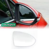 For Volkswagen VW Golf 7 MK7 / MK7.5 GTI GTD 2012-2025 Touran 5T Heated Clear Rear View Side Mirror Glass Lens Replacement gray