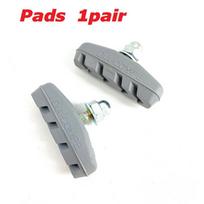 DIA-COMPE Miesto dviračio plento sulankstomo dviračio C tipo suportinis stabdys 61-79mm Aliuminio lydinio dvigubo sukimosi suportinis stabdys BT410 Pads 1Pair gray