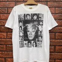 Vintage 90s Andy Warhol Museum Pop Art Polaroid Artworks Composition T Shirt XXXXL gray