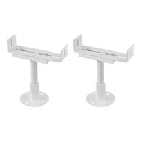 Aliumininio radiatoriaus kojelių rinkinys Aukščio reguliavimo funkcija Puikus atraminis sprendimas Adjustable 13-18 cm white
