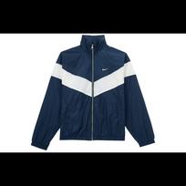 Nike Windrunner Moteriškas laisvas UV apsaugos austas striukė su užtrauktuku FV6305-478 M tamsiai mėlyna spalva