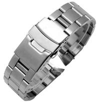 Nerūdijančio plieno laikrodžio apyrankė Casio MDV107 MDV106 pakeitimui, 22mm, aukštos kokybės, vyrams, moterims, laikrodžio aksesuarai 22mm&no logo gray