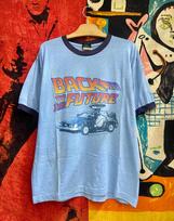 Vintage 90s Back To The Future American Legendary 1985 Sci Fi Fantasy Movie Promo T Shirt / Pop Culture / Vintage Movie T Shirt Size L L red