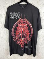 90s Vintage Vader 1995 Sothis Death Metal Band Rock Print T-Shirt Black L Unisex T-Shirt L brown