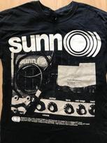 Sunn O))) Retro Cotton Black Unisex Short‑Sleeve T-Shirt L white