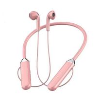 Xiaomi Wireless Neckband Earphones Bluetooth 5.2 Headphones Gaming Power Display Headset TWS Earbuds Sport  Headset With Mic rožinė