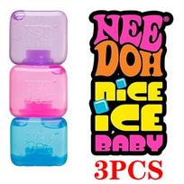 Needoh Nice Cube Sensory Squeeze Toy With Super Solid Squish Stress Relief Anxiety Sensory Tool Stress Reliever Toys