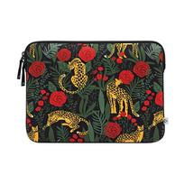 13-inch Laptop Sleeve With Shock Absorption Neoprene Case Floral Print Waterproof Inner Bag Portable Lightweight Urban Style 13-13.6 inch juoda