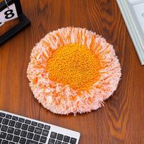 Multi-Use Microfiber Dust Mop Head Walls Ceilings Cars Dry Wet Cleaning Orange 1 pcs orange