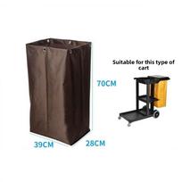 Waterproof Cleaning Cart Bag Cleaning Cart Trash Bag  for Hotel Motel and Cleaning Service Carts kava