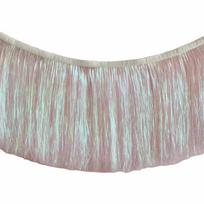 Multicolor Drizzle Garland Metallic Tinsel Encryption Tassel String Background Ornament Thickening Glitter Fringe white