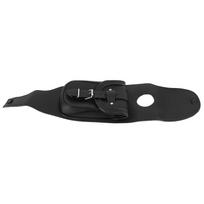 Motorcycle PU Leather Gas Fuel Tank Cover Panel Pad Bib with Pouch Motorbike Accessory Black black