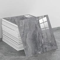 Putų imitacijos plytelių 3D sienų lipdukai vandeniui atsparūs vonios kambario svetainės virtuvės dekoravimui 11,8x11,8 colio PVC lipnūs tapetai 4 PCS gray