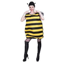 Suaugusiųjų Bičių Cosplay Kostiumas Adult One Size geltona