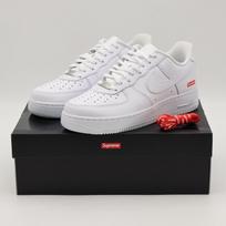 CU9225-100 Supreme Nike Air Force 1 Low Balti (Vyriški) 10.5 gray