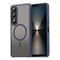 Matte Shockproof Phone Case For Sony Xperia 1 VII XQ-FS54 Translucent Soft Frame Camera Lens Protection Cover For Sony 1 VII For Xperia 1 VII juoda