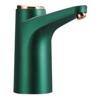 Water Bottle Dispenser USB Charging Electric Drinking Water Pump for Office School Hospitals Retro Green black