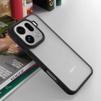 Mr. Blue Gorilla OPPO Find X9 Pro Case Matte Simple Anti-Drop Protective Cover Gray White