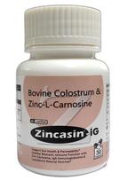 Zincasin -iG Zinc L Carnosine Complex with Bovine Colostrum 500mg